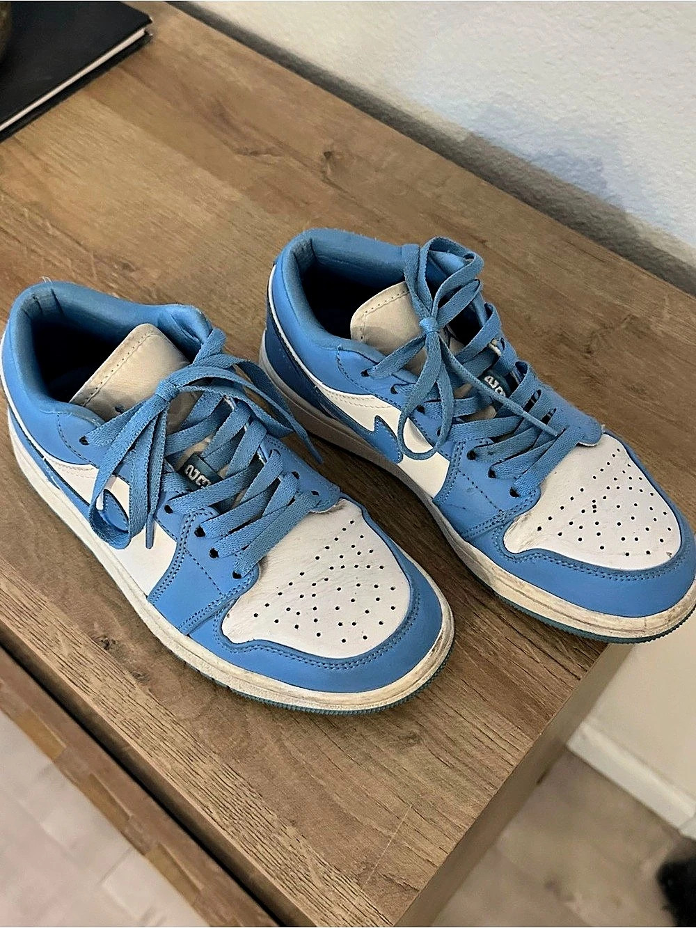 Nike Air Jordan 1 Low Blue & White US 5.5